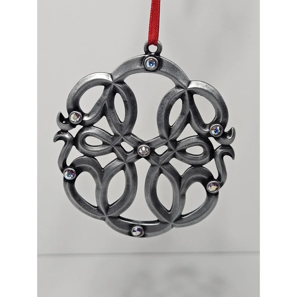 Alex & Ani Path Of Life Ornament Adorned With Swarovski Crystals Holiday Sparkle